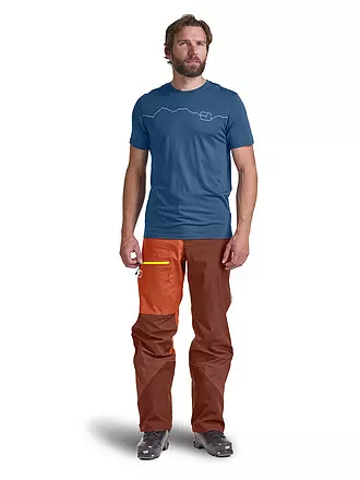 ORTOVOX | Maglietta funzionale da uomo Mountain 150 COOL Tencel | blau